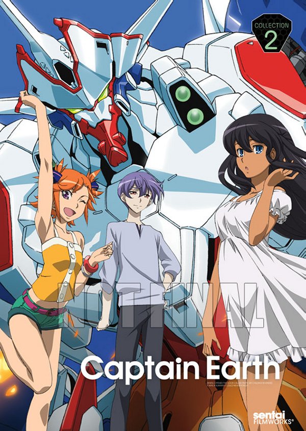 Captain Earth Part 2 Not Final DVD