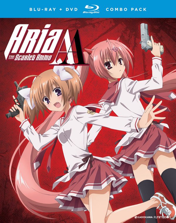 Aria the Scarlet Ammo AA Blu-ray Cover