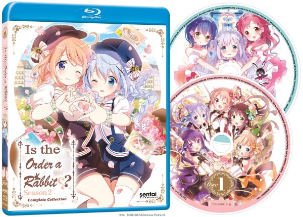 Is the Order a Rabbit Season 2 Blu-ray Packaging