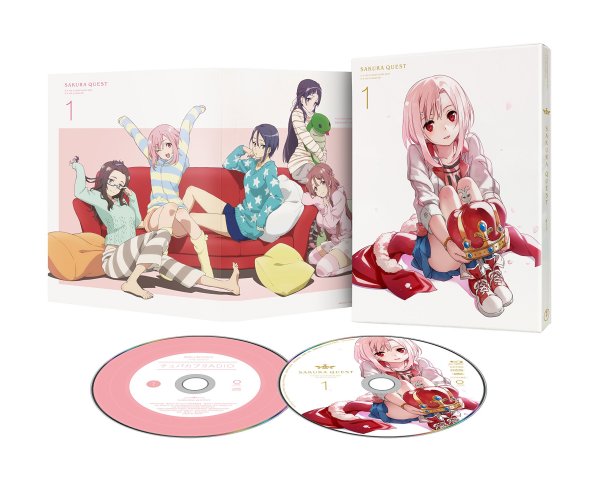 Sakura Quest Japanese Volume 1 Packaging